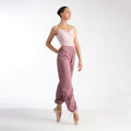 Women Pink Ballet Warm-Up Trousers(0405/Dusty Pink)