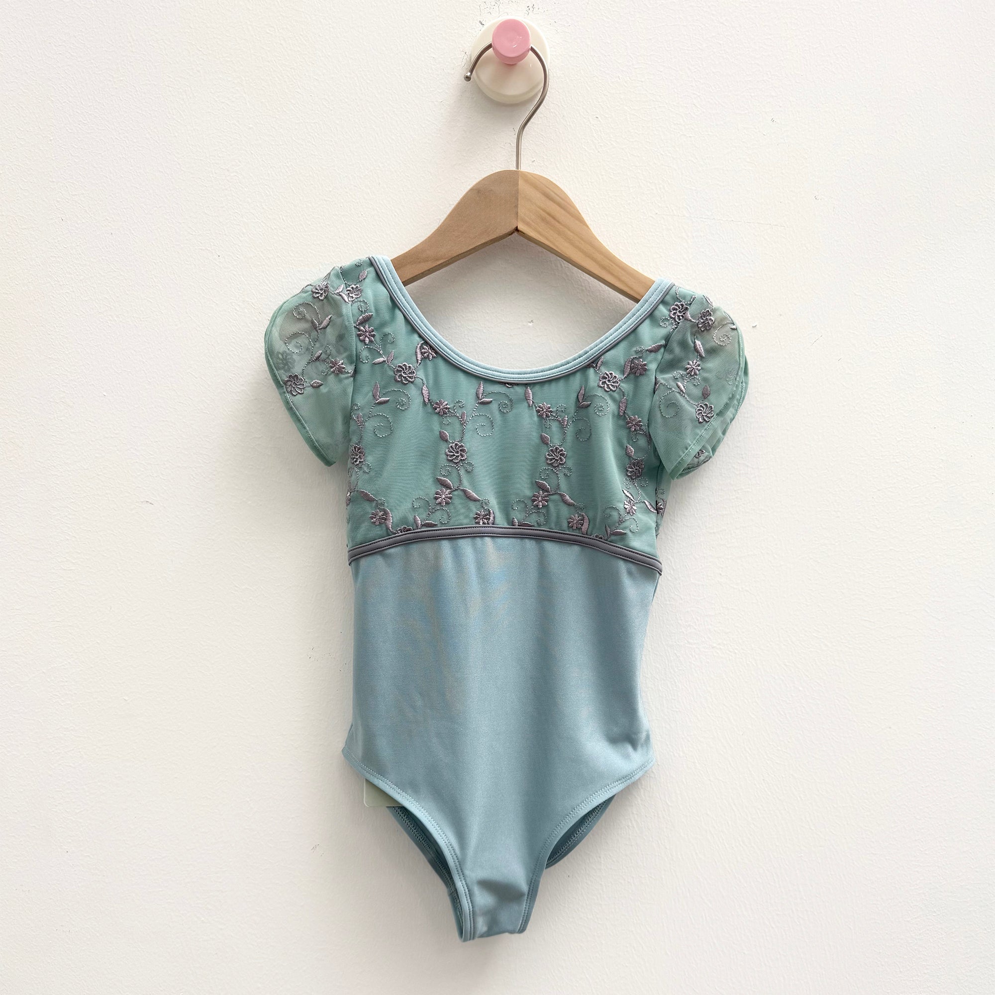 Girls Blue "ISIDE" Ballet Onesies(KC17088-C28/L37+TRD26+L43)