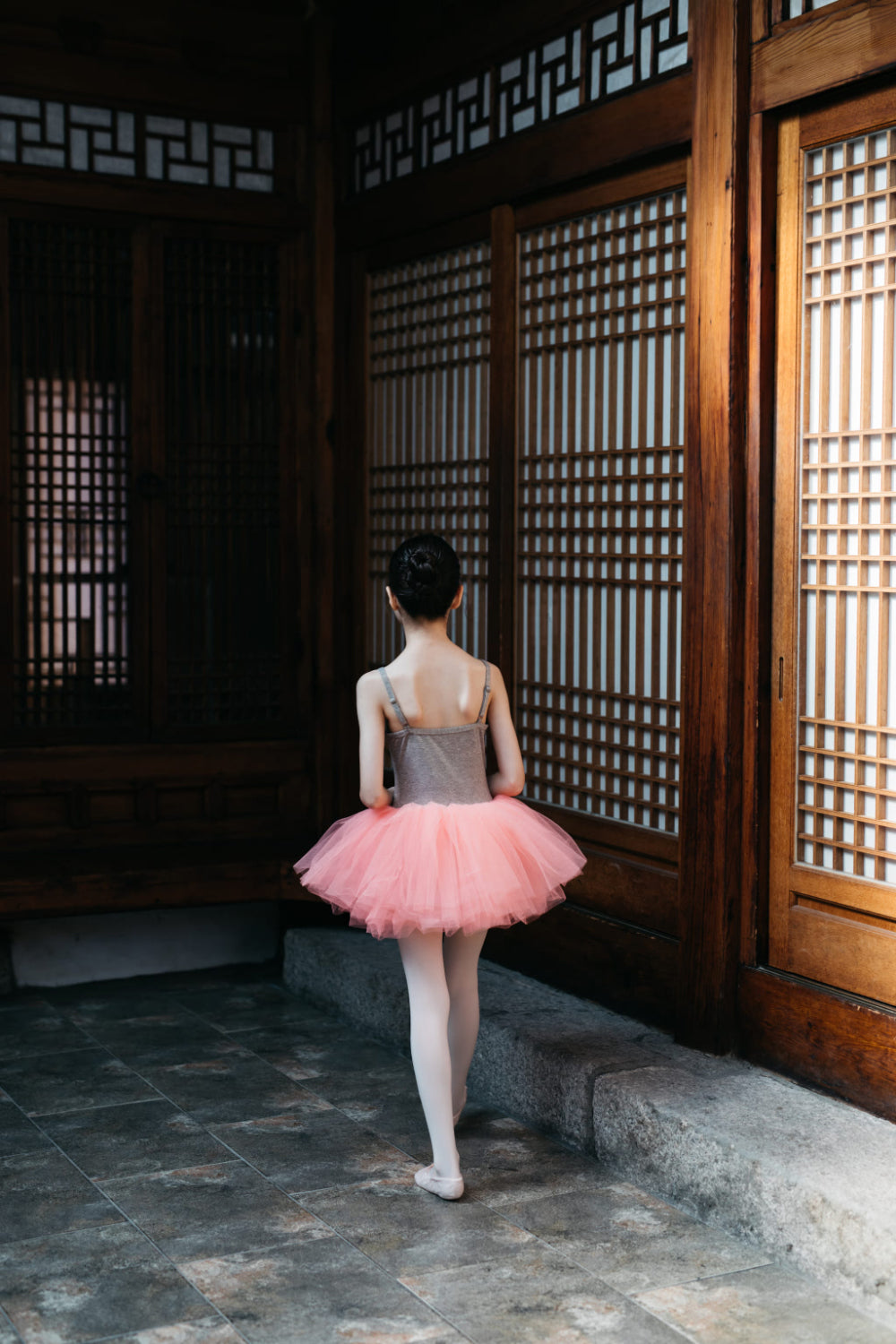 Girls Pink Ballet Onesies