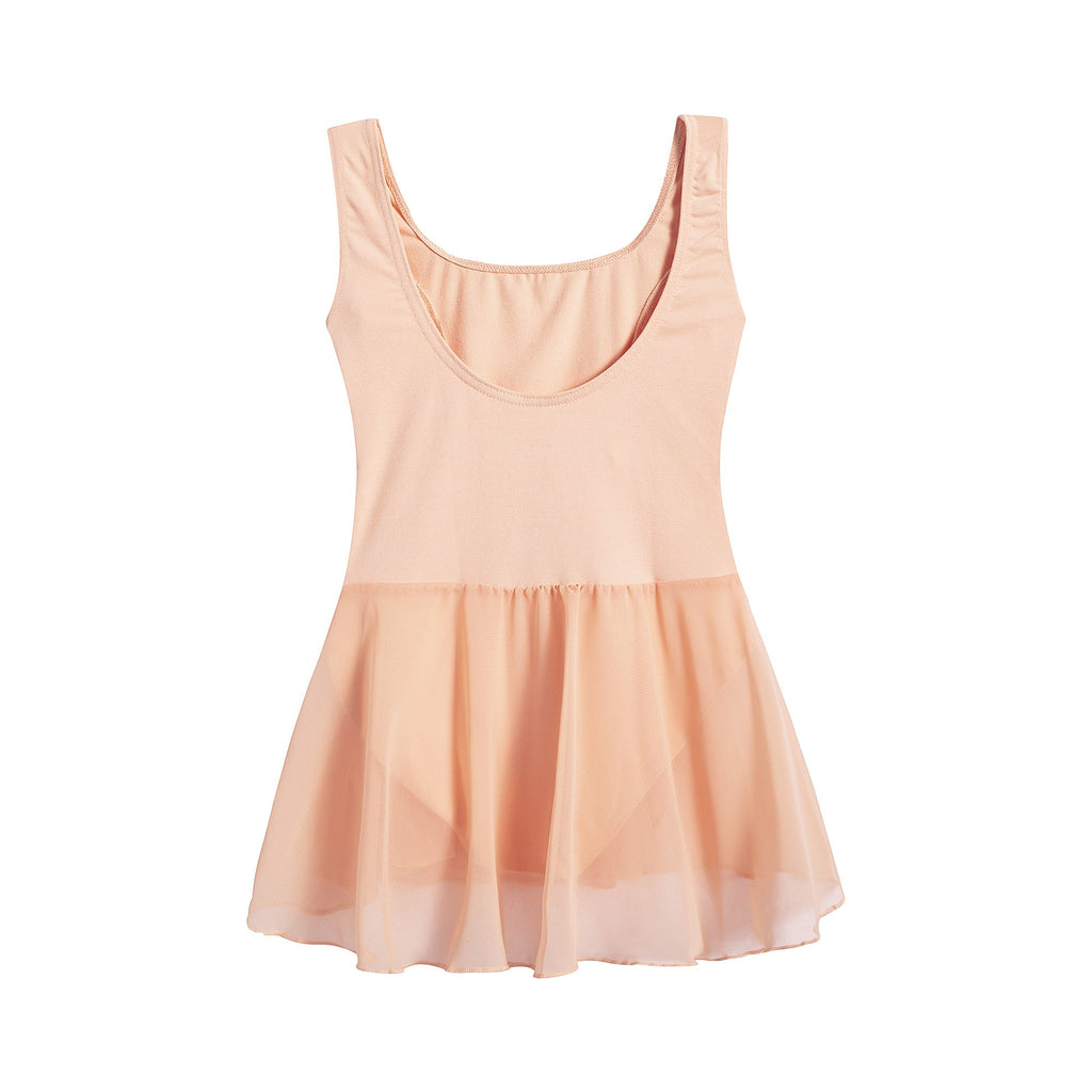 Girls Peach Ballet Onesies