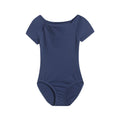 Girls Navy Ballet Onesies