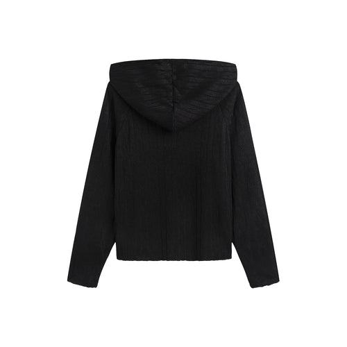 Girls Black Ballet Hooded Sweater(DAD5038/black)