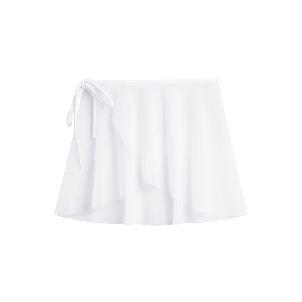 Girls White Ballet Skirt