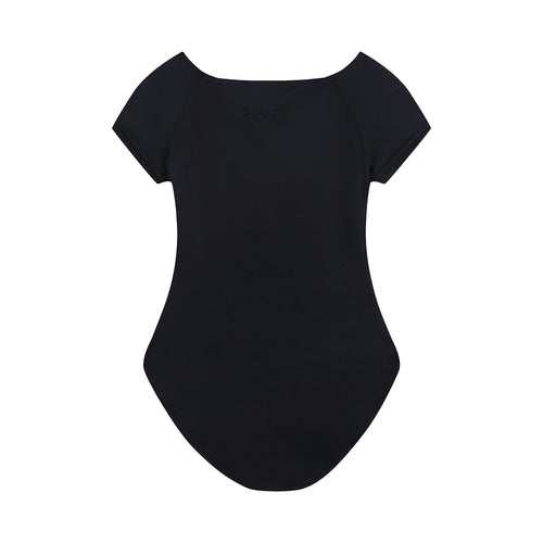 Girls Black Ballet Onesies