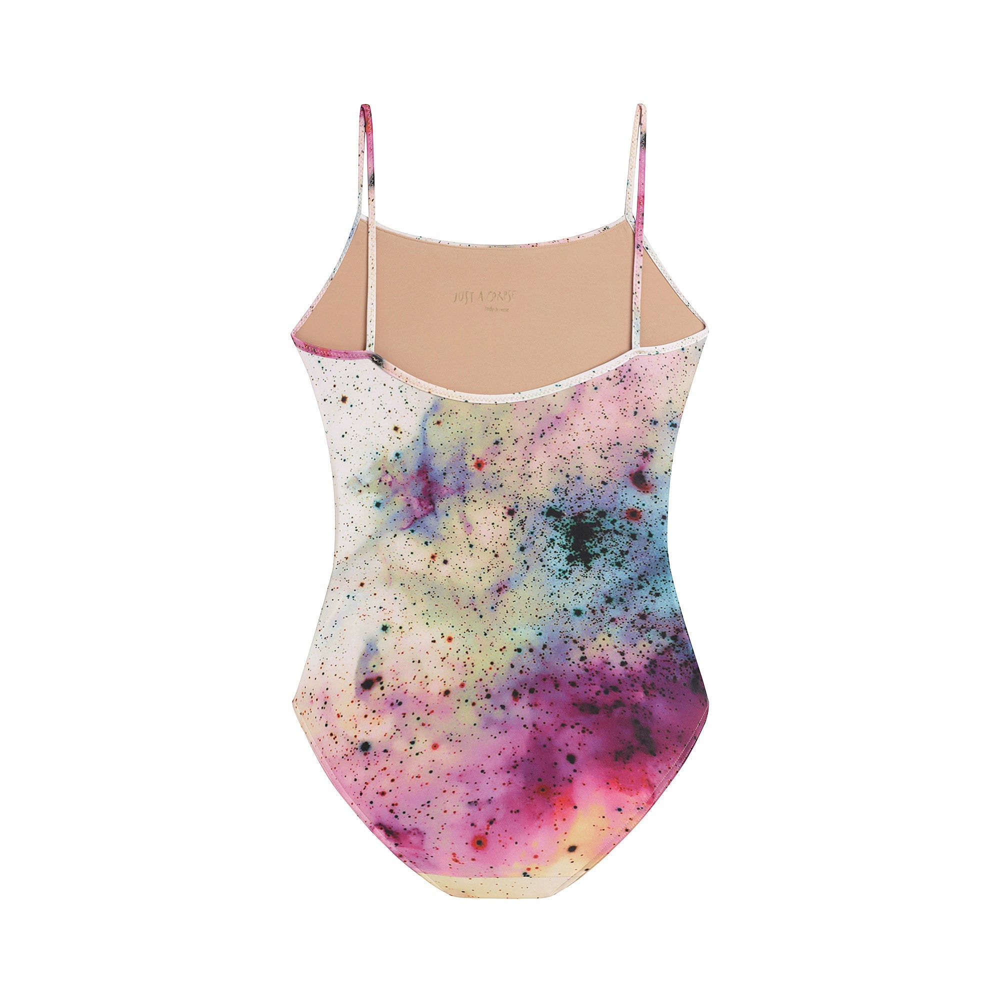 Women Multicolor Ballet Onesies(181LE01VL/aquarelle)