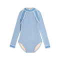 Girls Blue Ballet Onesies
