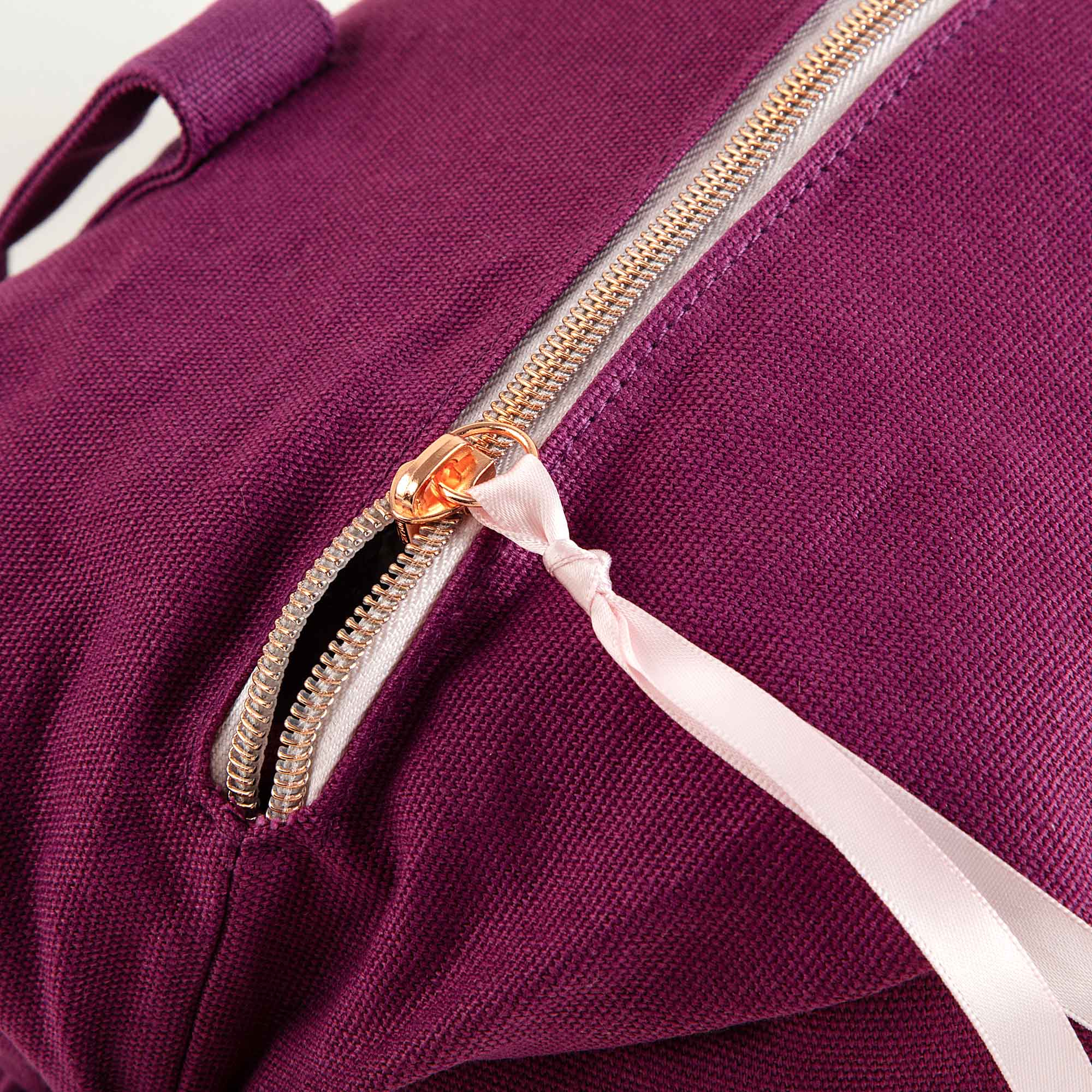 Girls Purple Red Ballet Bag(M:H 18 x W 35 x D 22 cm)