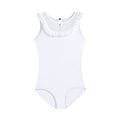 Girls White Ballet Onesies