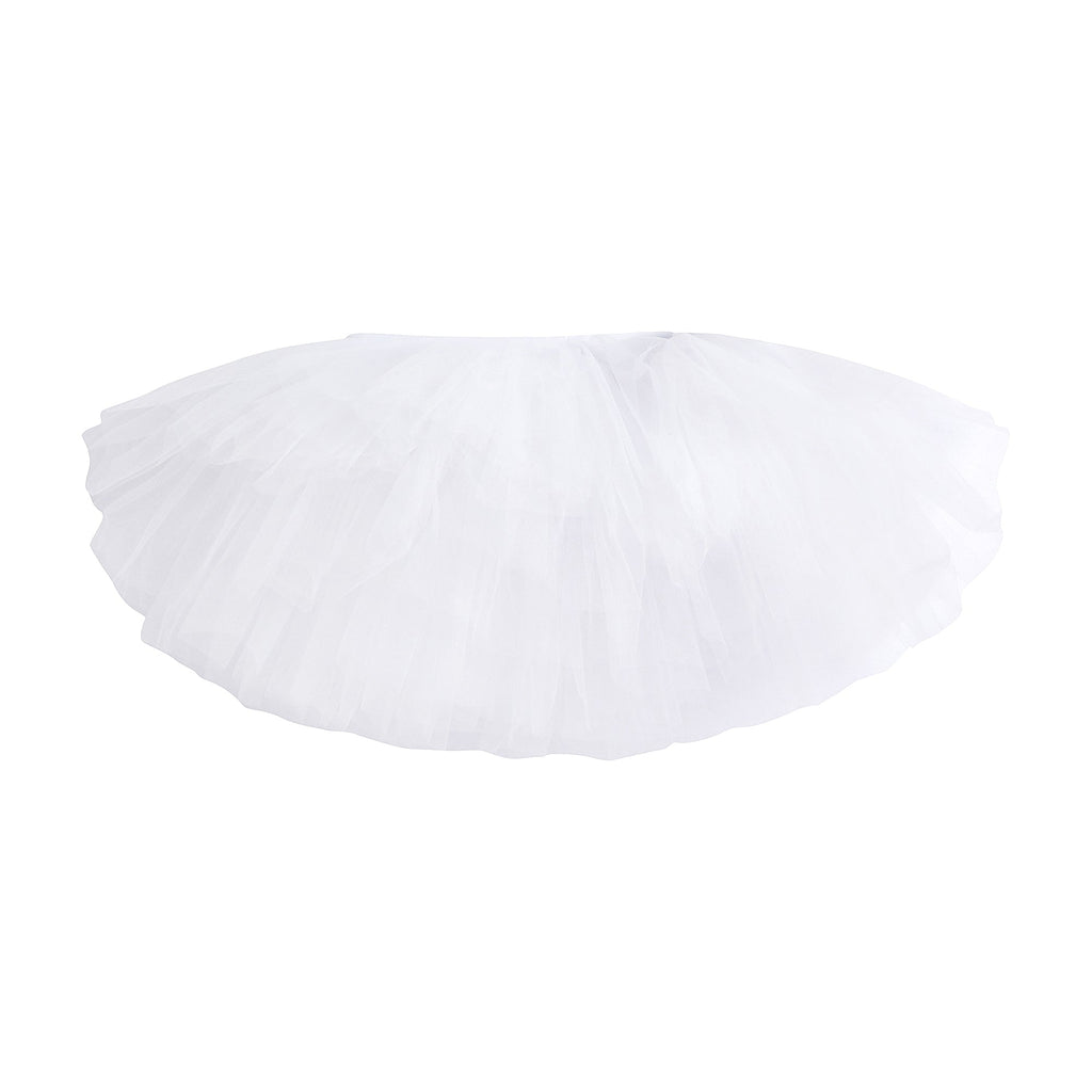 Girls White Ballet Skirt