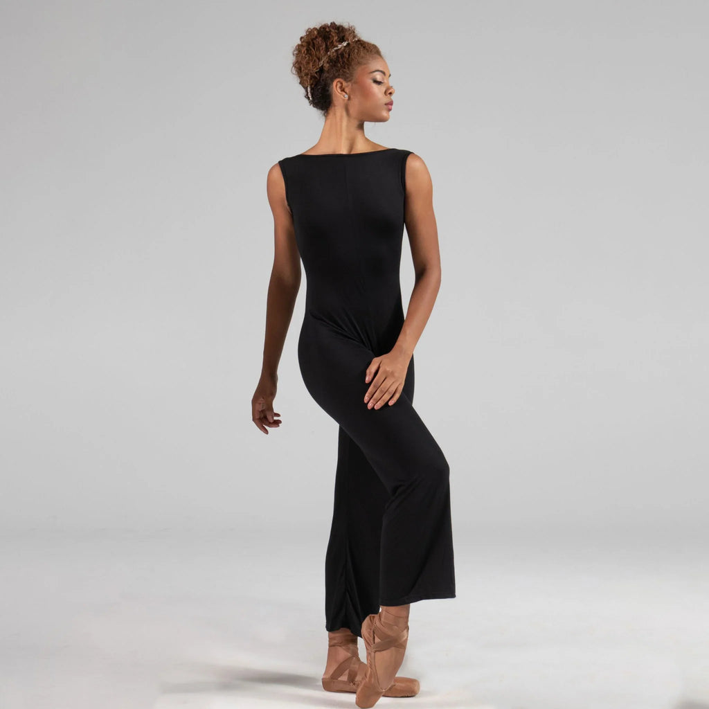 Women Black Ballet Jumpsuit(Yume/01 Noir)