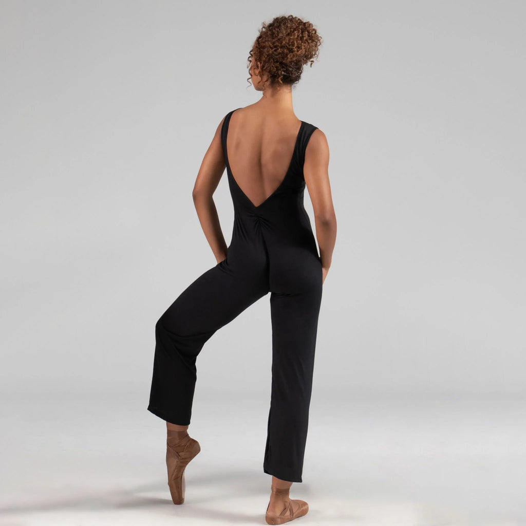 Women Black Ballet Jumpsuit(Yume/01 Noir)