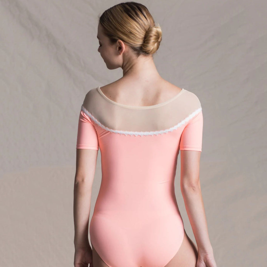 Girls Peach Ballet Onesies(1402/Peach)