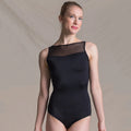 Women Black Ballet Onesies(1405/Black)