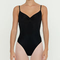 Women Black Red Ballet Onesies