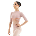 Girls Pink Ballet Onesies(DAD5007MP/Tea Rosa)