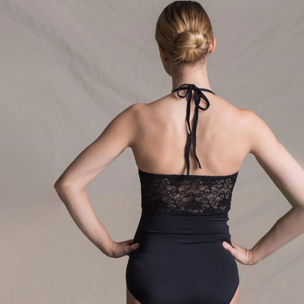 Women Black Ballet Onesies(1510/Black)