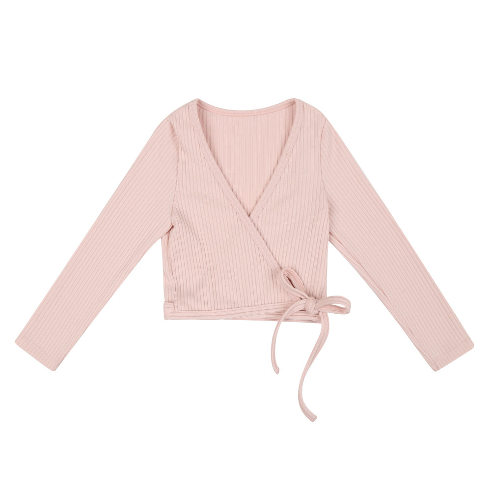 Girls Pink Ballet Cardigan