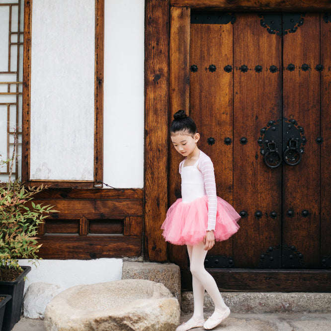 Girls Pink Ballet Onesies