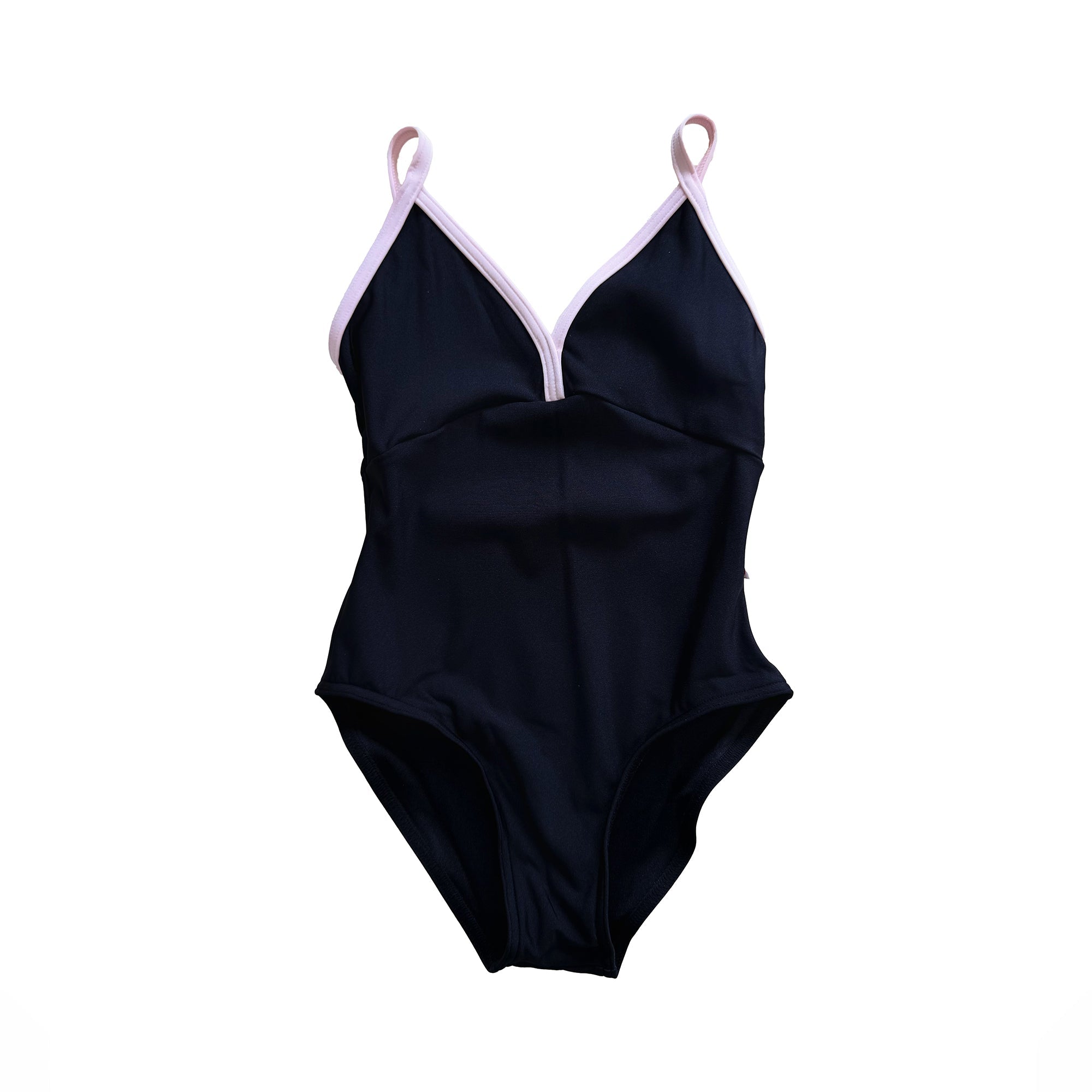 Girls Black "Daria/N-Black/N-Black/N-Rose" Ballet Onesies