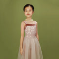 Girls Pink "Victorian cats Milk tea" Ballet Onesies