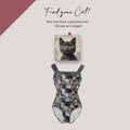 Girls Dark Grey"Find your Cat!"Ballet Onesies(179378031HL/Pique/Platina)
