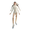 Girls White "JUNIOR ELEANOR" Backless Ballet Onesies(J181LE31VL/edelw)