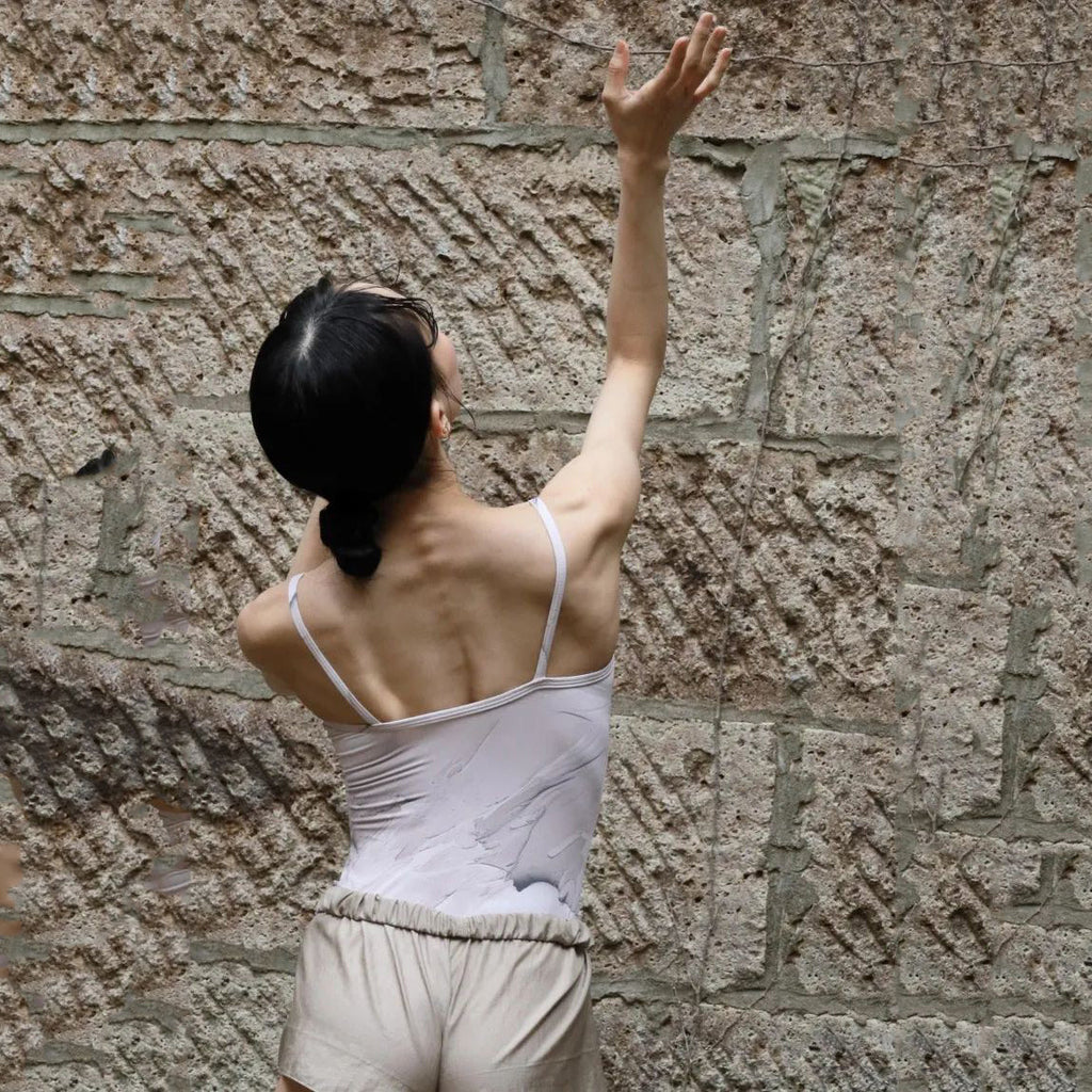 Women Sand Ballet Onesies(185927385/Frappe/Mat marble-Sand)