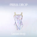 Girls Multicolor "Lucent drop-Prism drop" Ballet Onesies(187425322/Pique/White)