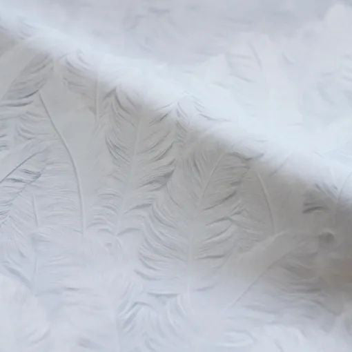 Girls White Feather "Swan-Odette" Ballet Onesies(190208120HL/Plie/White)