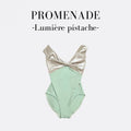 Girls Green Ballet Onesies(190572865/Promenade/Lumiere pistache)