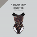 Girls Black Ballet Onesies(192664749HL/Plie/Black × La Maison unoa-Look 03/Ecrin)