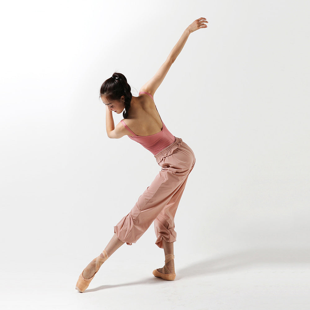 Girls Pink Ballet Warm Up Trousers