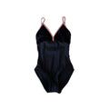 Girls Black "Daria/V-Black/N-Black/N-Antique Rose" Ballet Onesies