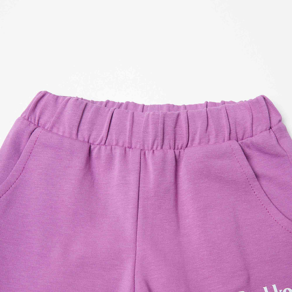 Girls Purple Ballet Set
