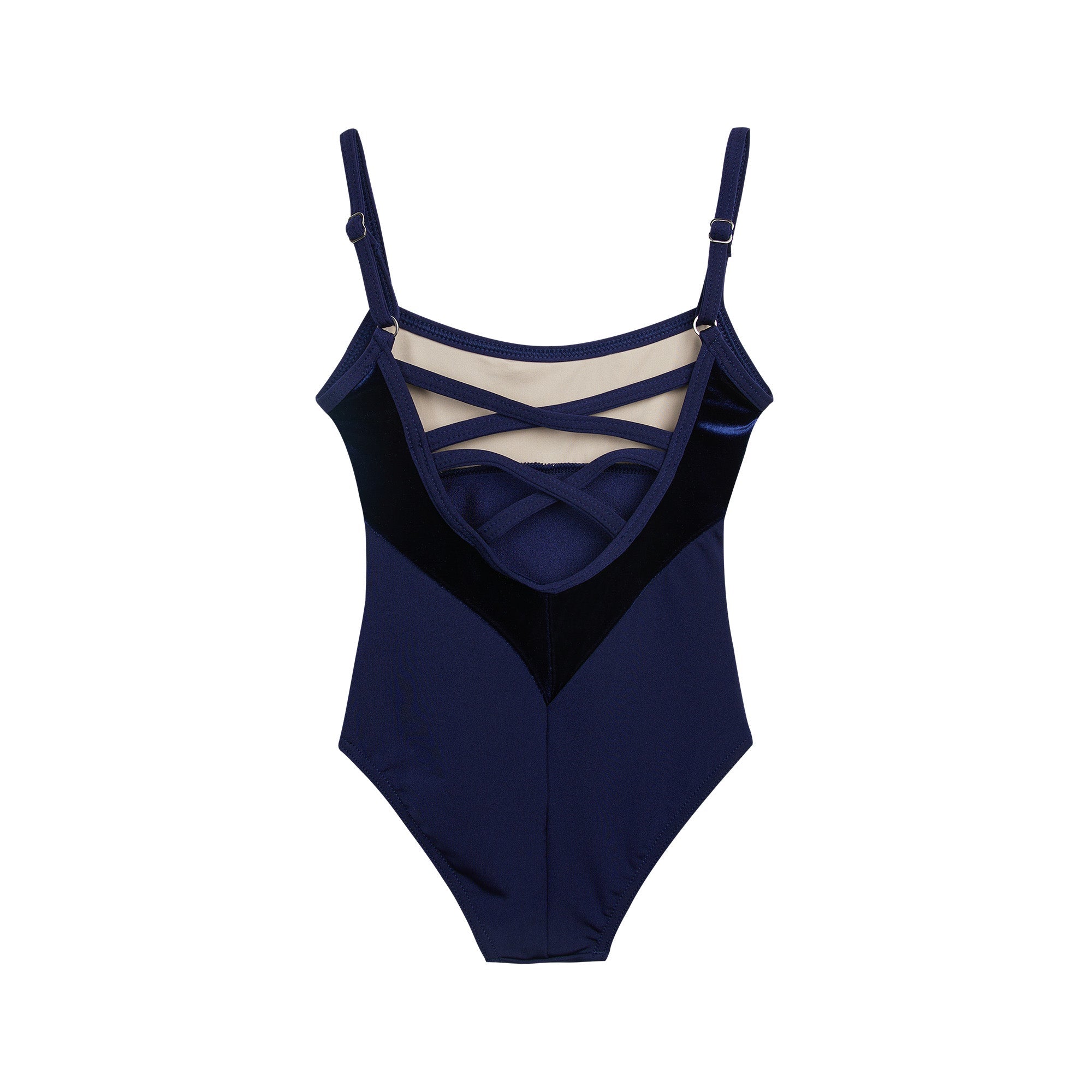 Girls Dark Blue Ballet Onesies(DAD46VL/dark blue)