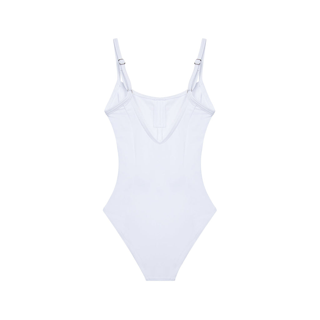 Girls White Ballet Onesies