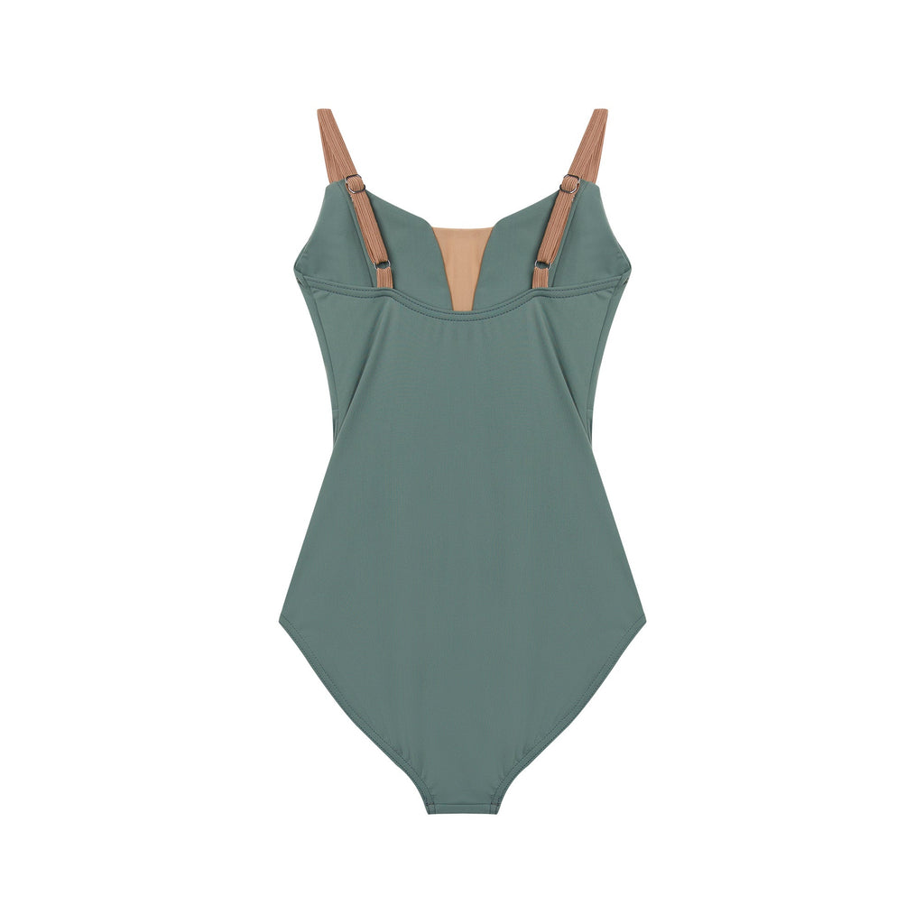 Girls Green Ballet Onesies(DAD1930MP/olive)