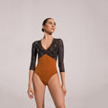 Girls Turmeric Ballet Onesies(DAD2030MP/giza)