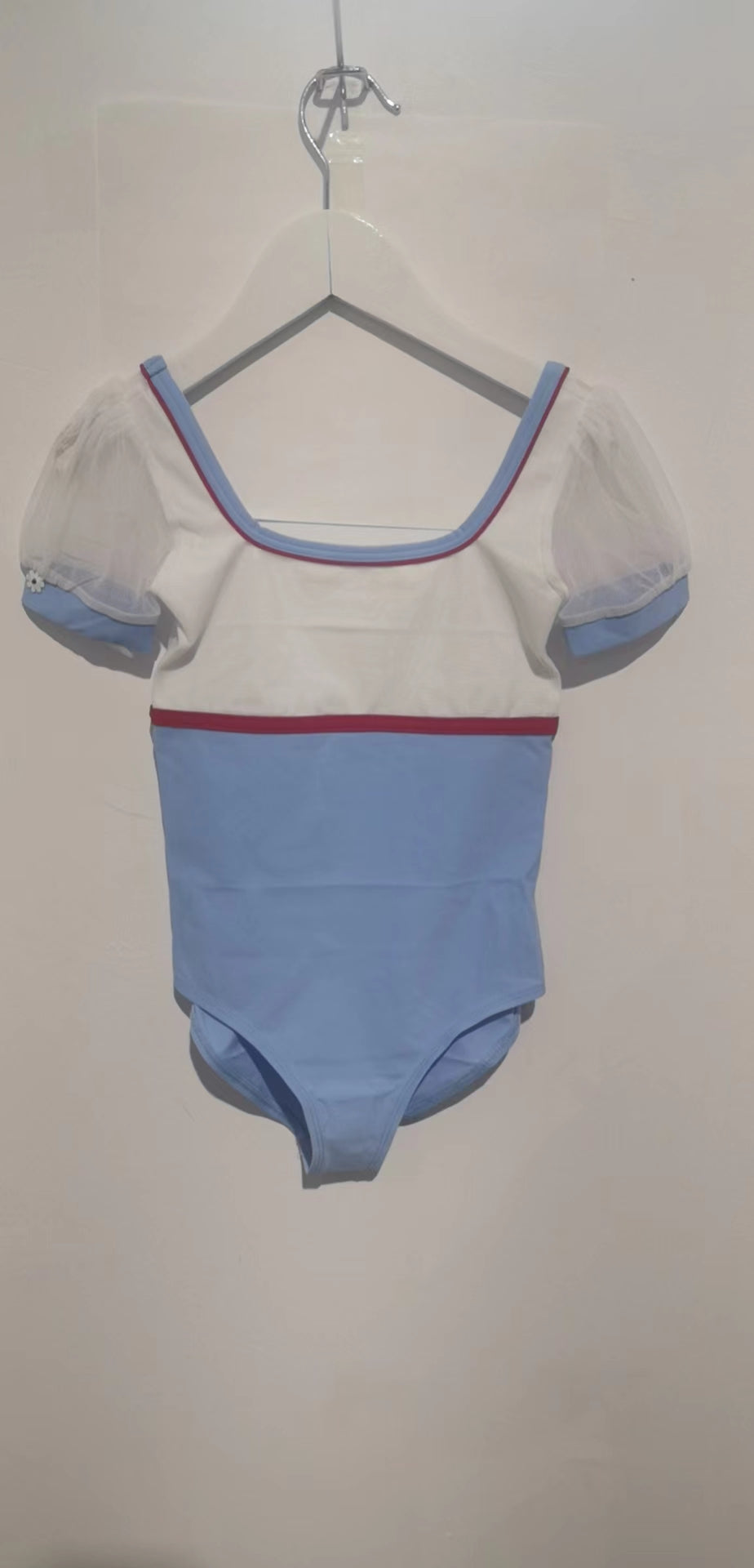 Girls Blue Ballet Onesies
