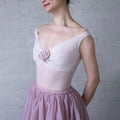 Women Pink Ballet Onesies(2340/Dusty Pink)