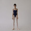 Luna 6-Stripe Leotard Blue Purple Line