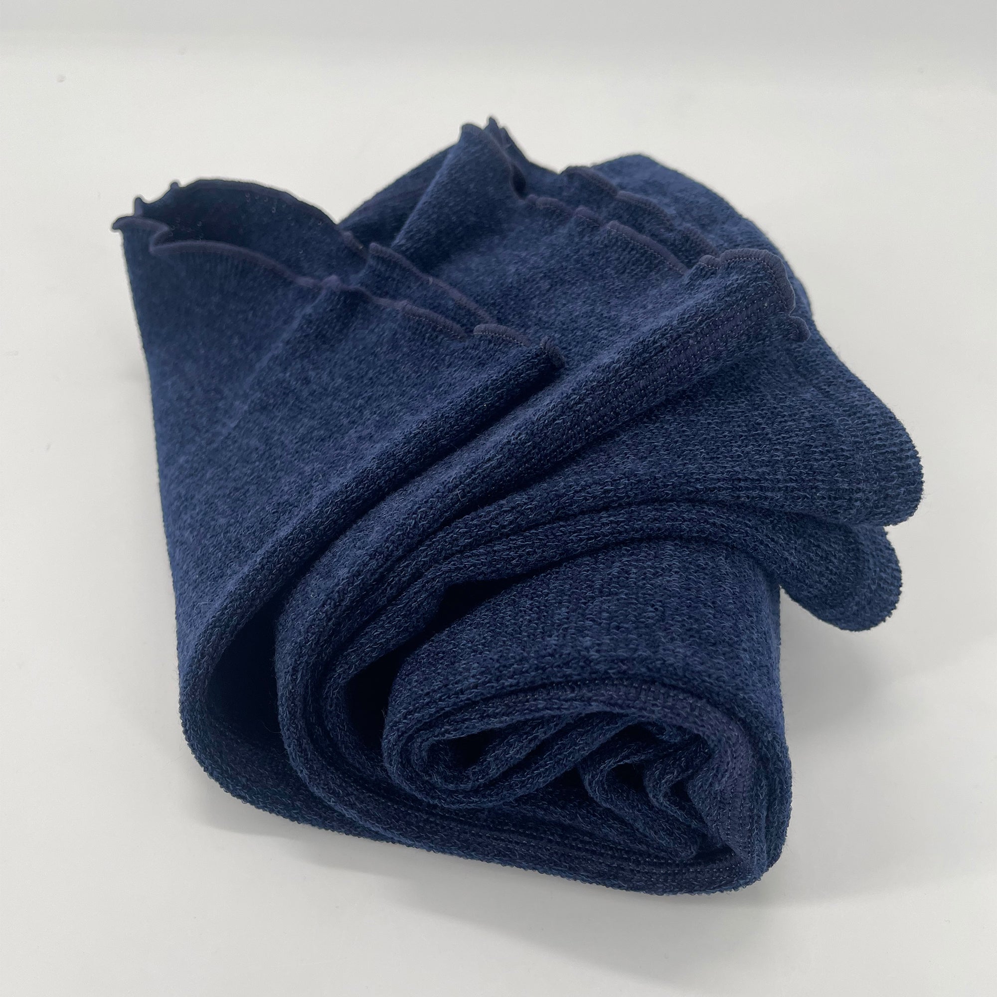 Girls Navy Ballet Warm Up Socks
