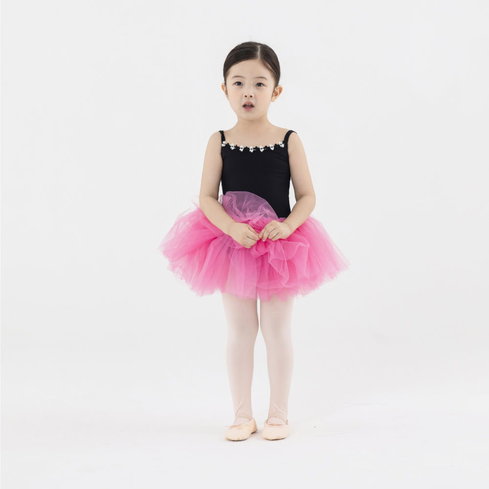 Girls Black Ballet Onesies