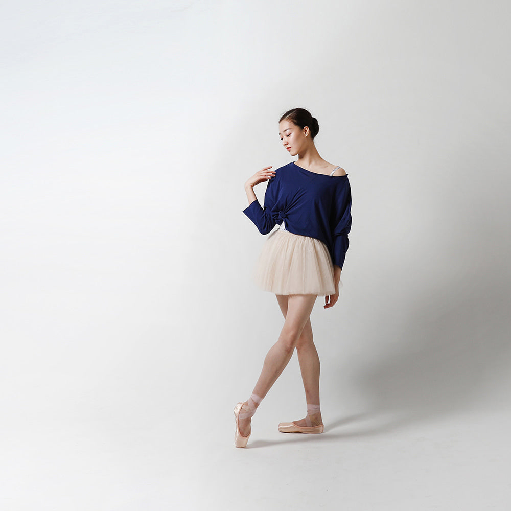 Girls Blue Ballet T-Shirt