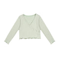 Girls Green Ballet Tops