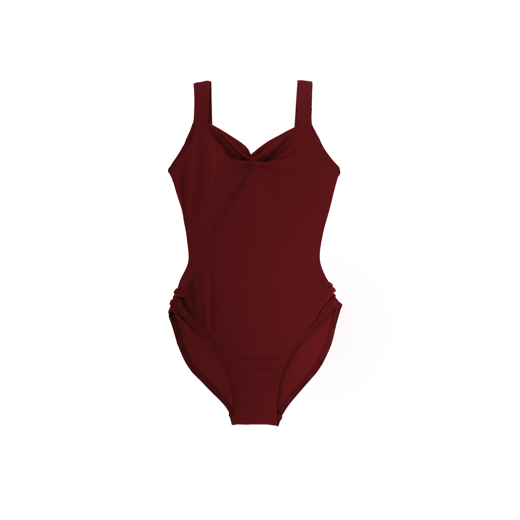 Girls Wine Red Ballet Onesies(DAD2002MP/bordeaux)