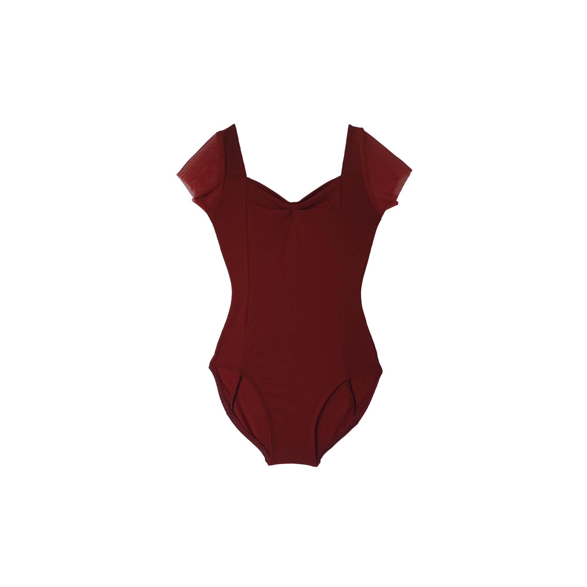 Girls Wine Red Ballet Onesies