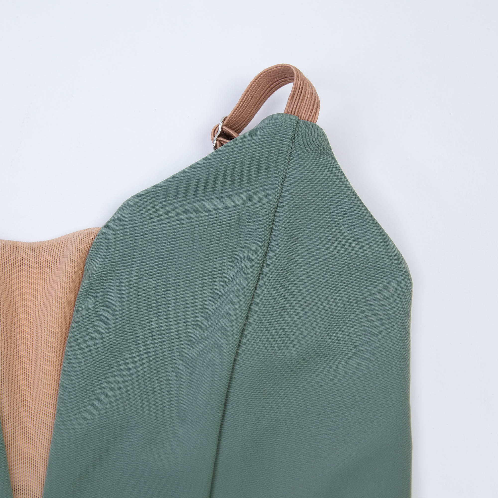 Girls Green Ballet Onesies(DAD1930MP/olive)