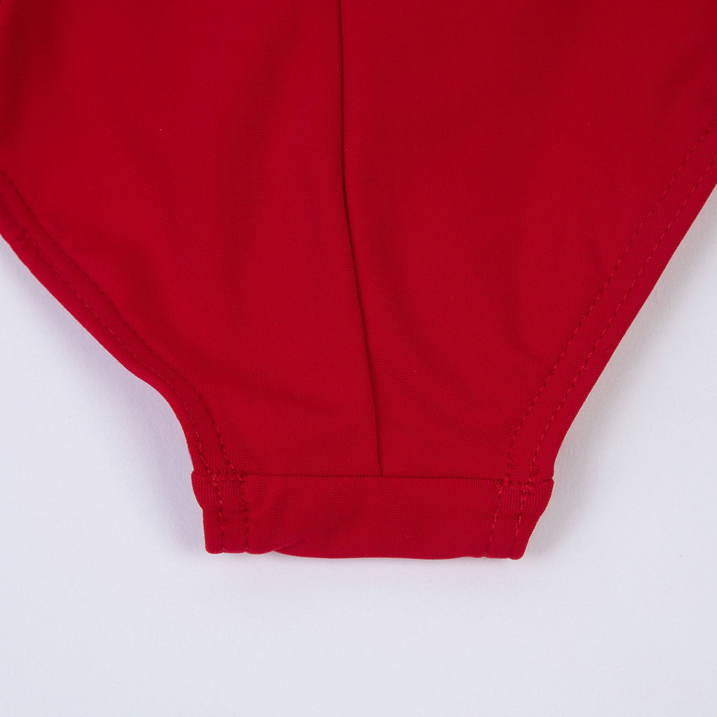 Girls Red Ballet Onesies