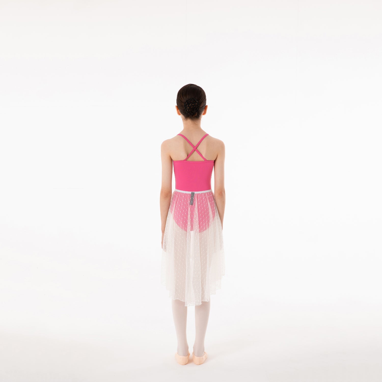 Girls White Ballet Skirt